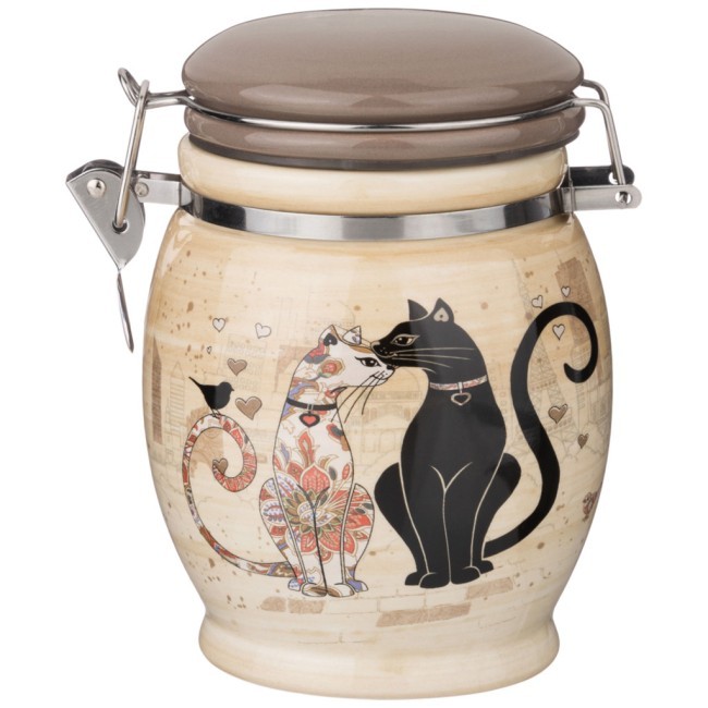 Банка agness "парижские коты" 11,5*15 см 750 мл Agness (358-1726)