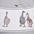 Скатерть круглая "family farm" 150 см ,100% хлопок,серый ,твил, пропитка SANTALINO (850-750-23)