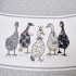 Скатерть круглая "family farm" 150 см ,100% хлопок,серый ,твил, пропитка SANTALINO (850-750-23)
