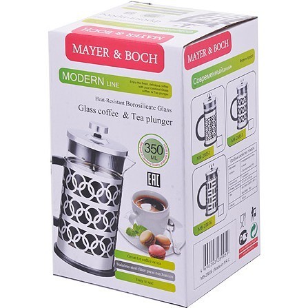 Френч пресс нерж 350мл Mayer&Boch (28851) Френч пресс нерж 350мл Mayer&Boch (28851)