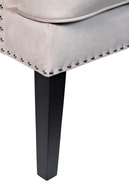 Кресло Rimini велюр св.серый Colton 030-SVBEG 74*84*104см с подушкой - TT-00011111 Кресло Rimini велюр св.серый Colton 030-SVBEG 74*84*104см с подушкой - TT-00011111