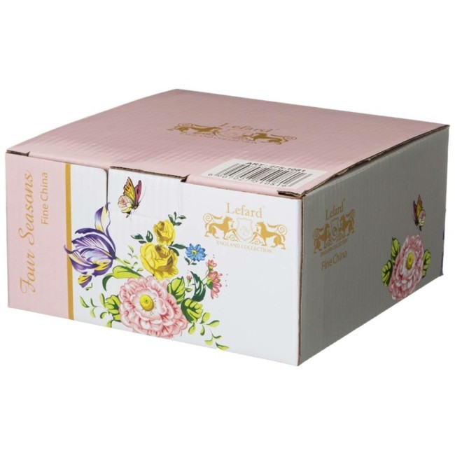 Чайная пара lefard "времена года" 200 мл розовая Lefard (275-1081)