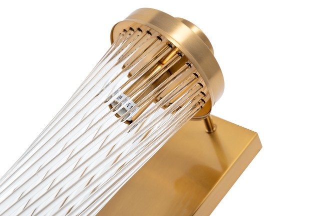 Бра латунь, стекло прозр. 12*18*h.50см (TT-00005233) Бра латунь, стекло прозр. 12*18*h.50см (TT-00005233)