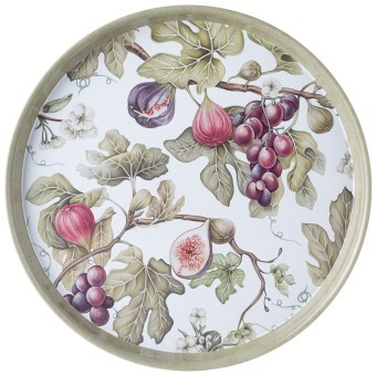 Поднос сервировочный agness "фрукты.ягоды" 33*2,1 см Agness (898-065)