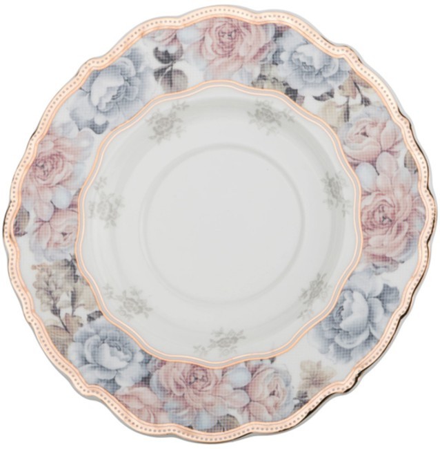 Чайный набор на 6 персон "пудровый шлейф" 12 пр. 230 мл. Lefard (586-322)