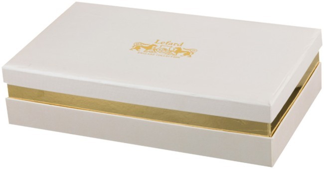 Чайный набор на 6 персон "пудровый шлейф" 12 пр. 230 мл. Lefard (586-322)