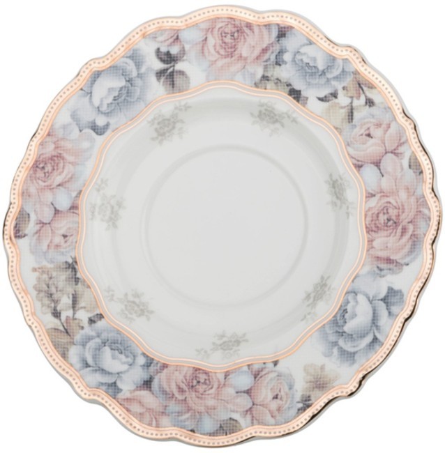 Чайный набор на 6 персон "пудровый шлейф" 12 пр. 230 мл. Lefard (586-322)