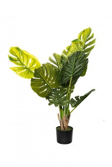 Монстера искусственная в горшке h100см (TT-00006180)