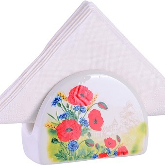 Салфетница на стол 9,5х4,4х7,1см Цветущие Маки доломит LR (60284) Салфетница на стол 9,5х4,4х7,1см Цветущие Маки доломит LR (60284)