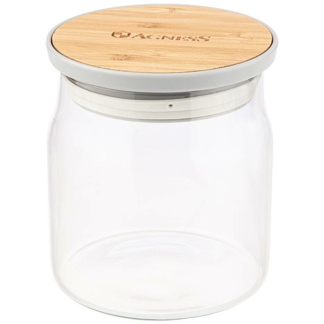 Емкость для пищевых продуктов agness "native" d=9.45см h=10.8см, 400 мл Agness (886-101)