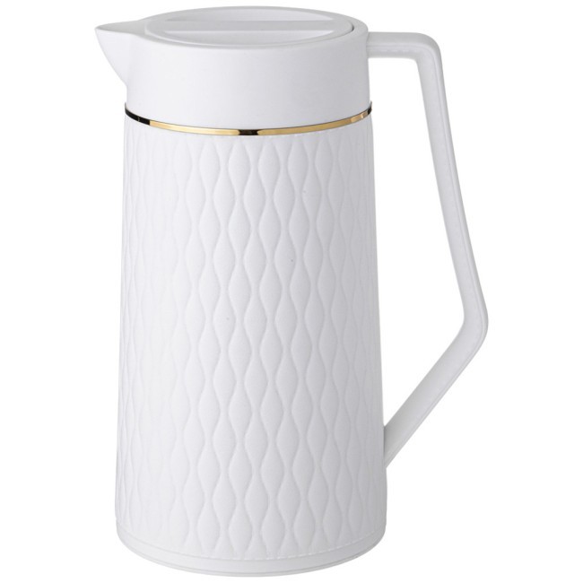 Термос 1л цвет белый Agness (734-100)