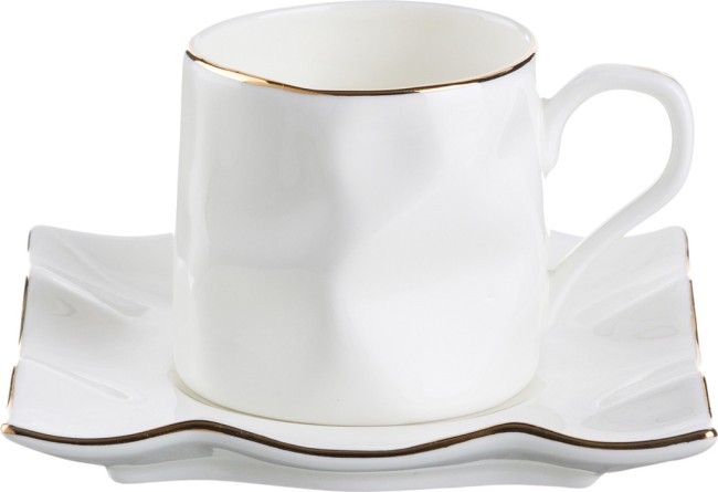 Кофейная пара lefard "раффл голд" 130 мл Lefard (264-140) Кофейная пара lefard "раффл голд" 130 мл Lefard (264-140)