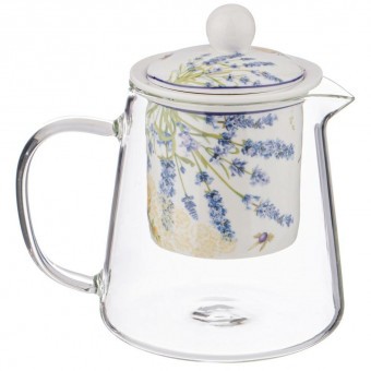 Чайник стеклянный с ситом lefard "прованс лимоны" 400 мл Lefard (104-840) Чайник стеклянный с ситом lefard "прованс лимоны" 400 мл Lefard (104-840)