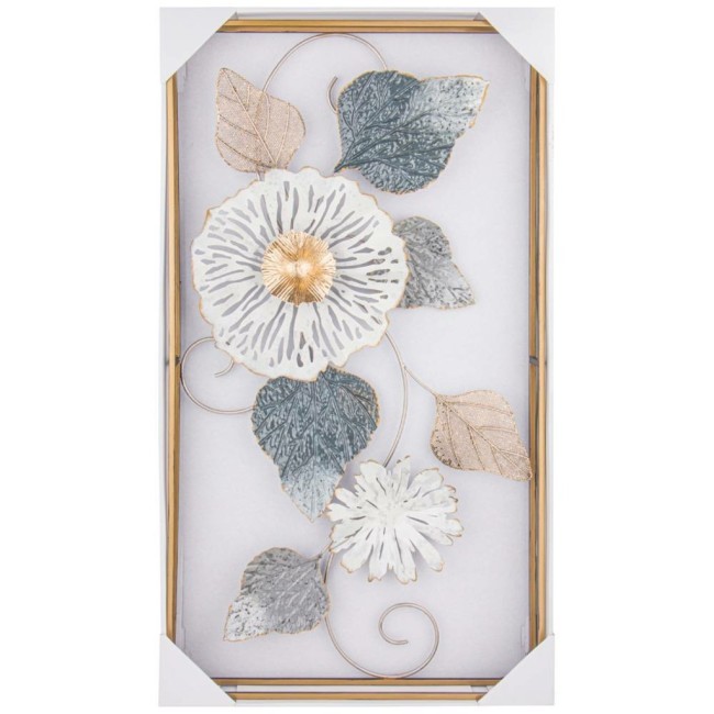 Панно настенное коллекция "цветочная симфония" 50.2*90.8*5.7 см Lefard (680-174)