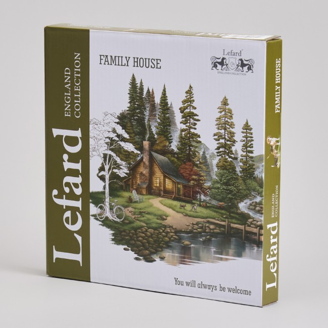 Тарелка закусочная lefard "family house" 22 см Lefard (263-1312)