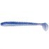 Виброхвост Helios Liny Catcher 2,35"/6 см, цвет Blue Pearl 12 шт HS-5-049 (77698)