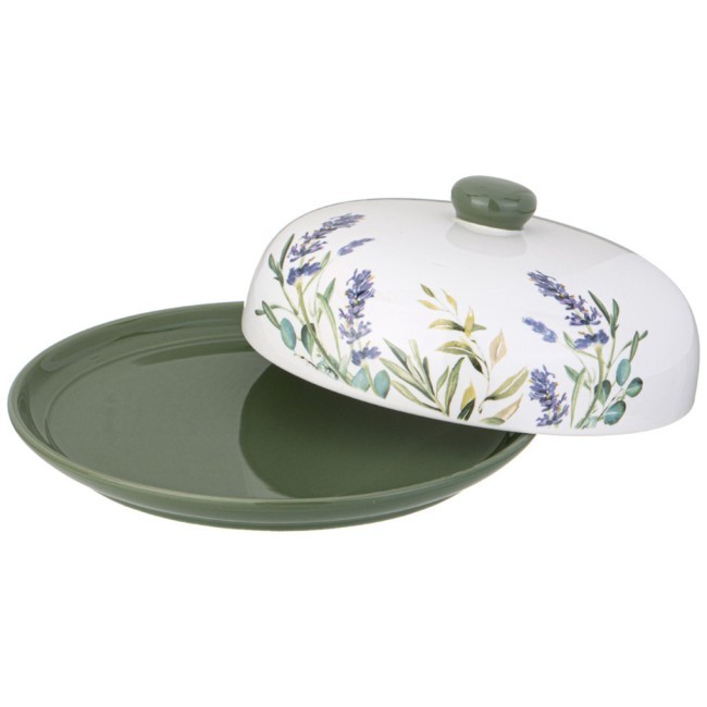 Блюдо для блинов agness "лаванда" 23*10 см Agness (358-2160)