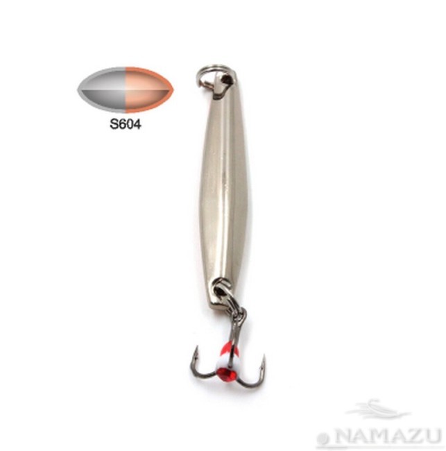 Блесна зимняя Namazu W-crunch, размер 54.5 мм, 8 г, цвет S604 N-VWC8-604 (60982)