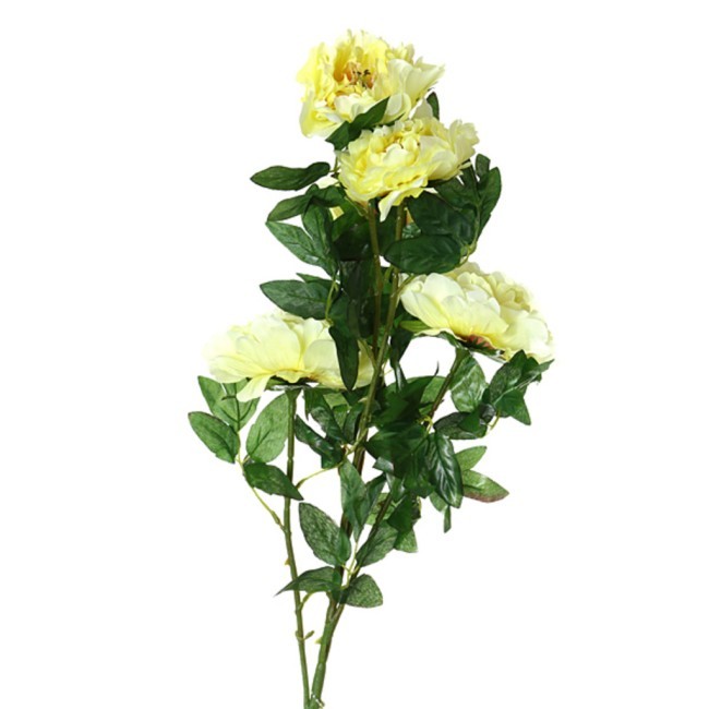 Цветок искусственный "пион" длина=100 см Huajing Plastic (23-231)