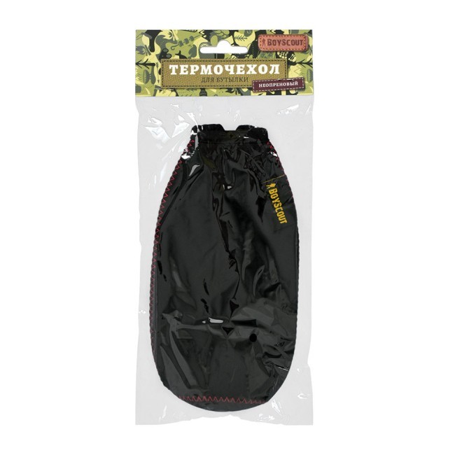 Термочехол Boyscout для бутылки 0,5 л (неопрен) 61168 (62869)