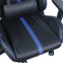 Кресло компьютерное Brabix GT Carbon GM-120 экокожа, черно-синее 531930 (71851)