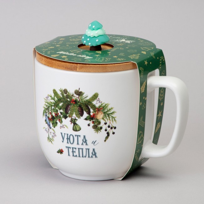 Кружка lefard winter story 390мл с бамбуковой крышкой мал.уп.=6шт Lefard (756-468) Кружка lefard winter story 390мл с бамбуковой крышкой мал.уп.=6шт Lefard (756-468)