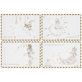 Набор подстановочных салфеток "wonderland" из 4 шт,, 45х30 см Lefard (771-119)