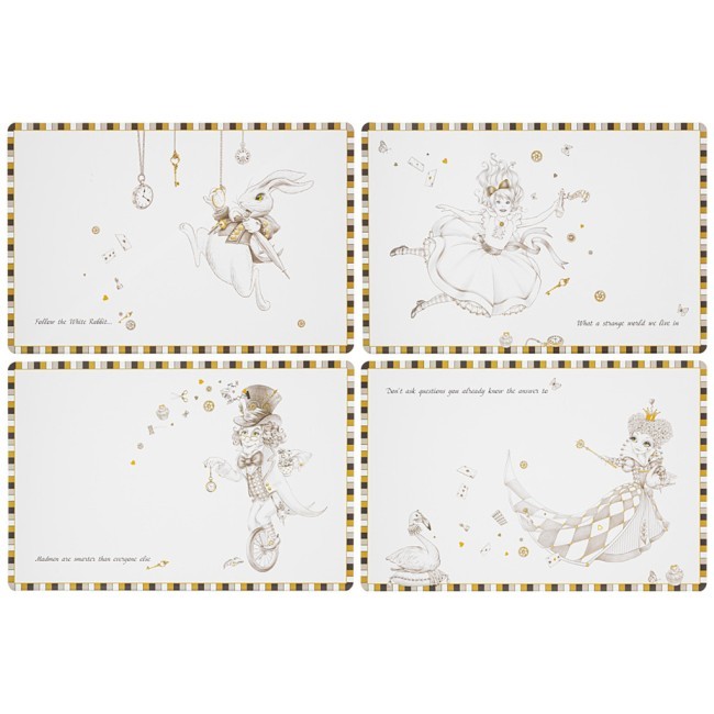 Набор подстановочных салфеток "wonderland" из 4 шт,, 45х30 см Lefard (771-119)