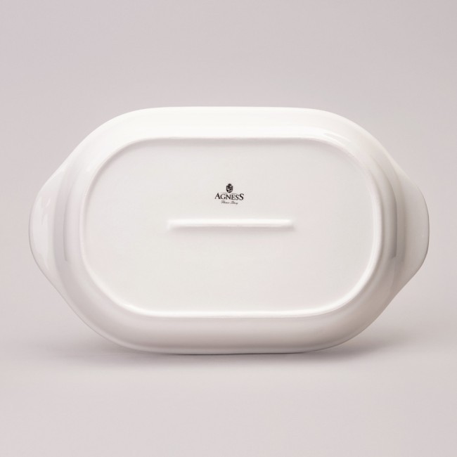 Блюдо-шубница agness "flower story" 28*17,5*4,5 см Agness (358-2190)