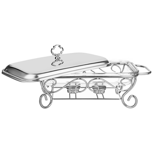 Мармит agness  прямоуг silver 2,2l Agness (781-506)