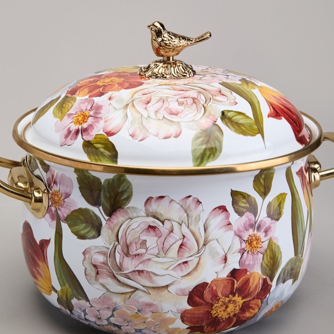 Кастрюля agness эмалированная с крышкой, серия фландрия, 4,8л, диа.22см Agness (950-594) Кастрюля agness эмалированная с крышкой, серия фландрия, 4,8л, диа.22см Agness (950-594)