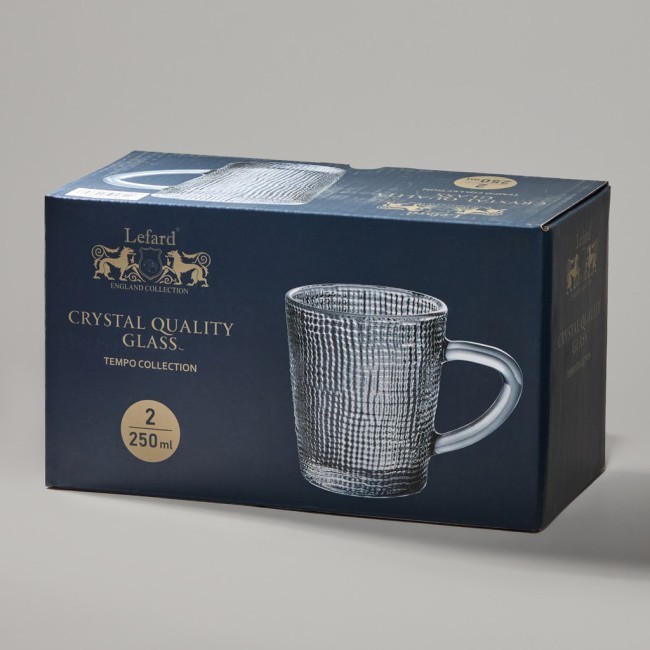 Набор кружек "tempo" grey 2 шт./250 мл Lefard (355-380) Набор кружек "tempo" grey 2 шт./250 мл Lefard (355-380)