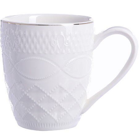 Кружка 300мл золот/окантовка фарфор LR (29074) Кружка 300мл золот/окантовка фарфор LR (29074)