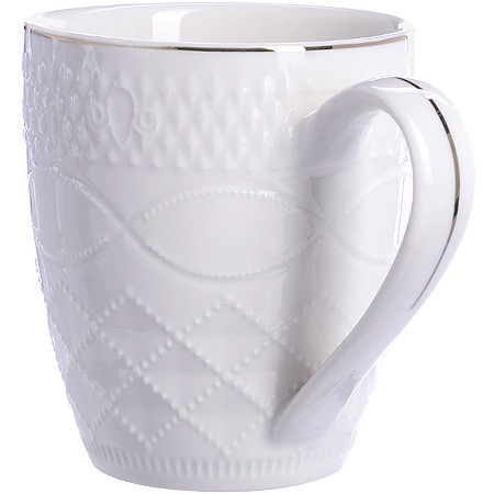 Кружка 300мл золот/окантовка фарфор LR (29074) Кружка 300мл золот/окантовка фарфор LR (29074)