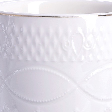 Кружка 300мл золот/окантовка фарфор LR (29074) Кружка 300мл золот/окантовка фарфор LR (29074)