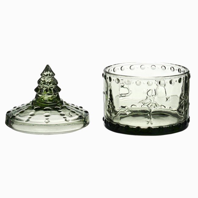 Емкость для хранения "щелкунчик" green, 9*9*12,5 см Lefard (355-418)