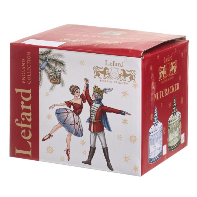 Емкость для хранения "щелкунчик" green, 9*9*12,5 см Lefard (355-418)