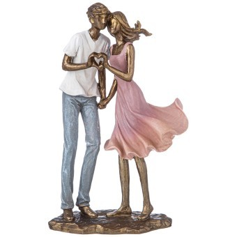 Статуэтка "пара" 15,5х7,5х24,5 см Lefard (162-1028)