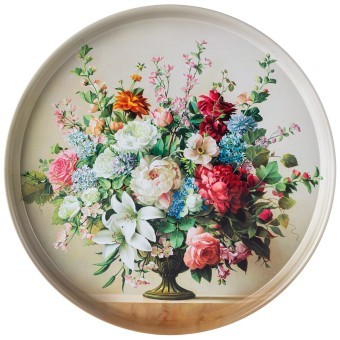 Поднос сервировочный agness  "stil life"  33*2,1 см Agness (898-071)