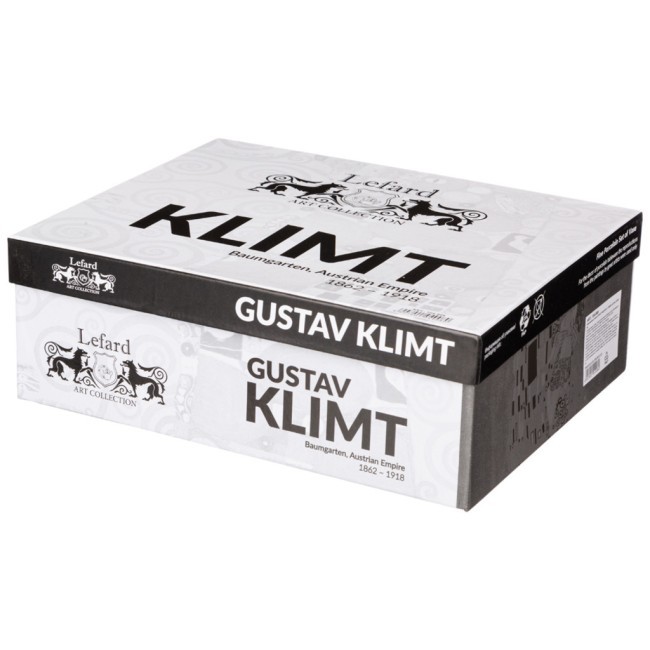 Ваза lefard "поцелуй" (г. климт) 25,5 см, золотая Lefard (104-908)