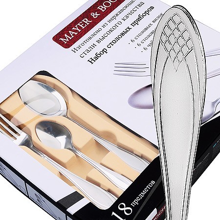 Набор столовых приборов 18 предметов нерж/ст Mayer&Boch (40541)