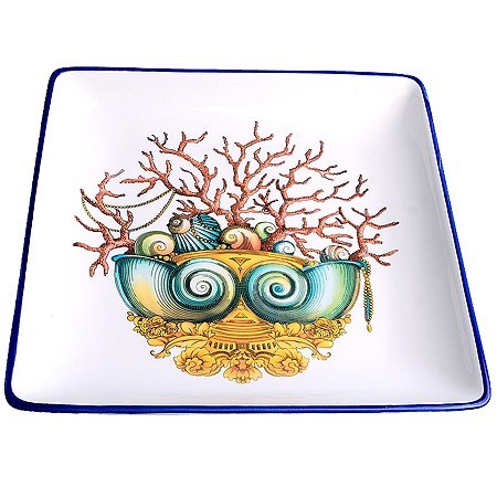 Блюдо квадратное 22х22см Страна чудес доломит LR (30819)