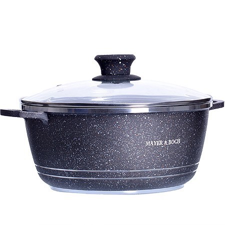 Кастрюля литой алюминий 3,6 л 24см МВ (29817) Кастрюля литой алюминий 3,6 л 24см МВ (29817)