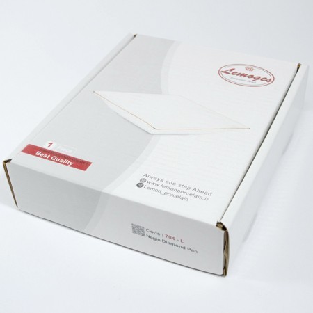 Блюдо сервировочное для подачи керамика 26х23х6,5 LR (90080-704L)