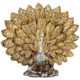 Фигурка "павлин" 53*23*51 см. серия "махараджи" Lefard (146-1491)