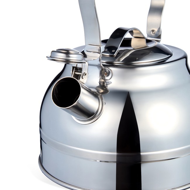 Чайник agness со свистком 2,7л, термоаккумулирующее дно, 304 сталь,  индукция Agness (914-302)