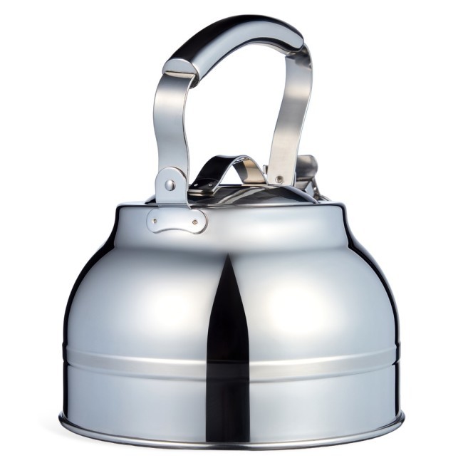 Чайник agness со свистком 2,7л, термоаккумулирующее дно, 304 сталь,  индукция Agness (914-302)