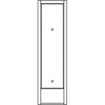 Оружейный шкаф Тонар Гарант T-SG-218, 900х250х200 мм, 14,3 кг (82182)