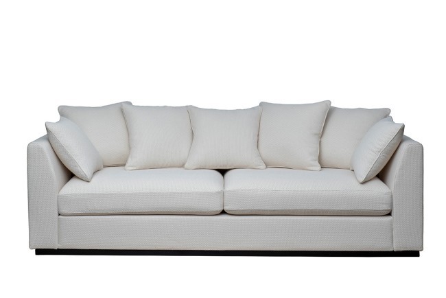 Диван Roberto трехместный, рогожка кремовый BOTEGA SVBEG 250*100*90см (TT-00014531)