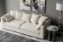 Диван Роберто(Roberto) трехместный, рогожка кремовый BOTEGA-SVBEG 250*100*90см (TT-00014531)